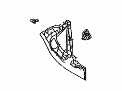 Toyota 58816-33010-B1 Insert, Console Box