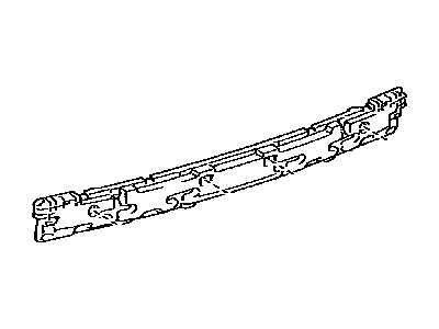 Toyota 52615-33110 Absorber,  Rear Bumper Energy