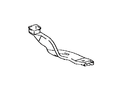 Toyota 87212-33040 Duct,  Air,  Rear NO.1