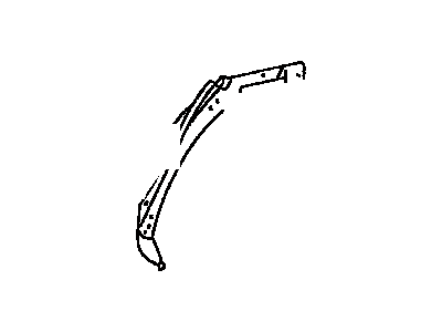 Toyota 61631-16170 Outer Wheelhouse