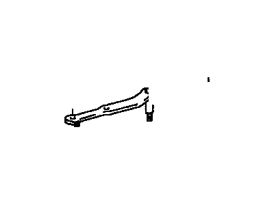 Toyota 33608-10032 Support Sub-Assembly, Selecting Bellcrank