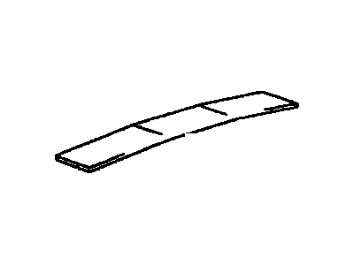 Toyota 65912-0W010 Top Cover Pad