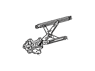 Toyota Paseo Window Regulator - 69810-16250