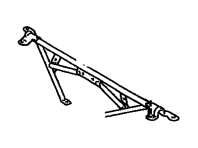 Toyota 53605-10010 Support Brace