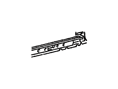 Toyota 61402-16171 Rocker Reinforcement