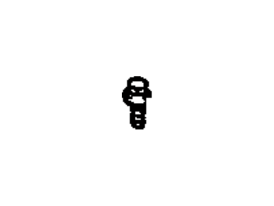 Toyota 90119-10502 Bolt, With Washer