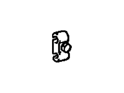Toyota 47371-10080 Clamp,  Brake Tube,  NO.5