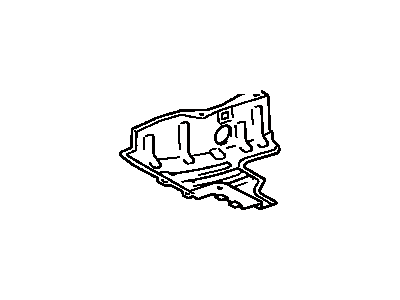 Toyota 51441-16051 Under Cover