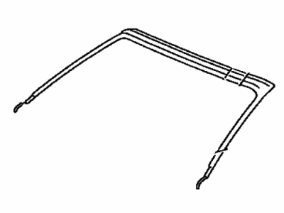 Toyota Paseo Weather Strip - 63251-0W031