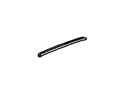 Toyota 62314-52030-B0 Trim, Front Door Opening, Driver Side
