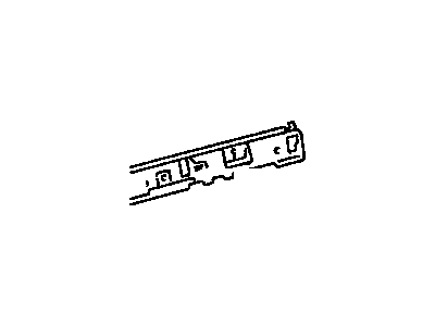 Toyota 61418-60030 Reinforcement,  Rocker Panel,  RH