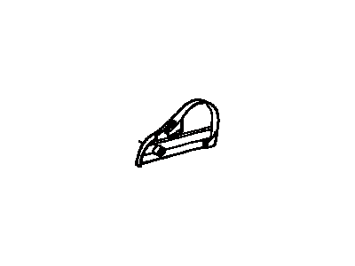 Toyota 71862-20130-B0 Shield, Front Seat Cushion, Inner Driver Side