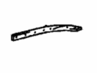 Toyota 65916-0W010 Windshield Header Retainer
