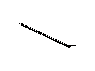 Toyota 85214-33050 Rubber,  Wiper,  LH