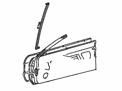 Toyota 67002-16580 Door Shell