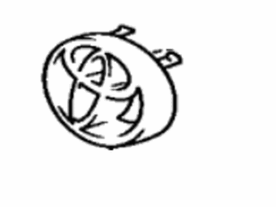 Toyota 75312-16030 Emblem Base