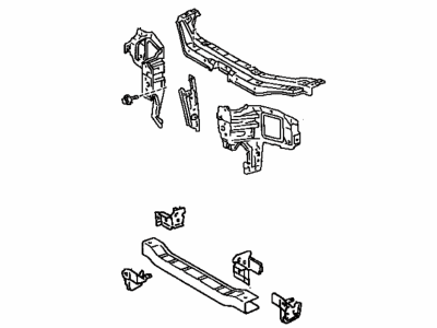 1997 Toyota Paseo Radiator Support - 53201-16341