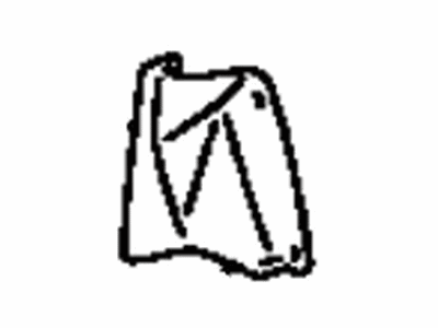 Toyota 61395-0W020 Dust Cover