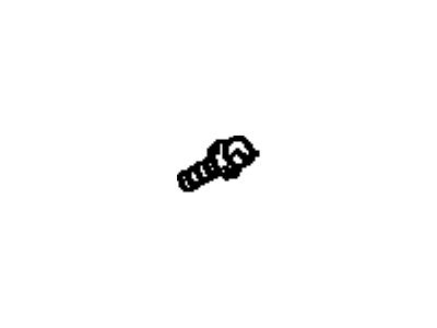 Toyota 90119-08560 Bolt, With Washer