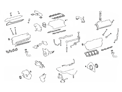 Toyota 04111-50150 Overhaul Gasket Set
