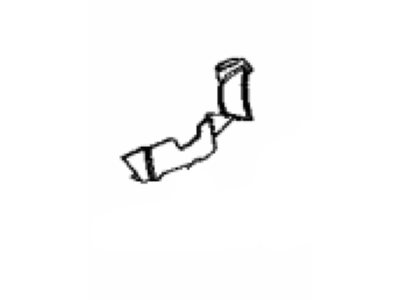 Toyota 53866-33090 Seal,  Front Fender To Cowl Side,  RH