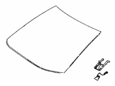 Toyota 56101-10922 Glass,  Windshield