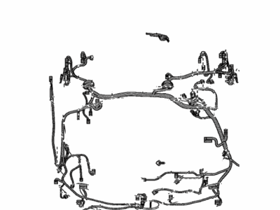 82111-10J10 Toyota Wire, Engine Room Main Illustration 1 of 1