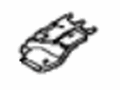 Toyota 58283-47040 Base,  Belt Anchor To Floor Pan,  NO.3 LH