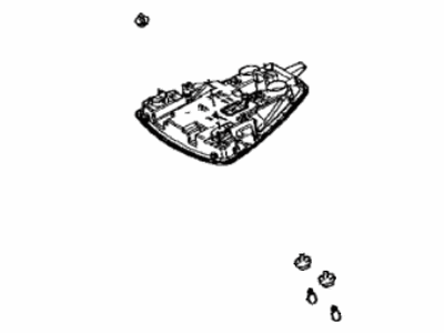 Toyota 81260-F4150-C1 Lamp Assy,  Map