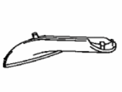 Toyota 87939-F4010 Cover,  Outer Mirror Hole,  RH