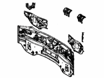 Toyota 58307-10360 Panel Sub-Assy,  Body Lower Back