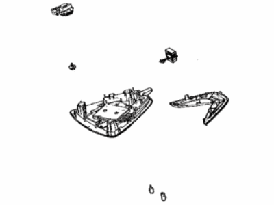 Toyota 81208-10040-B0 Lamp Assembly, Map