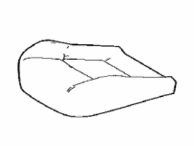 Toyota 71072-10A51-B3 Cover, Front Seat Cushion, Driver Side(For Separate Type)