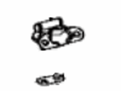 68810-10030 Toyota Hinge Assembly, Back Door, Passenger Side Illustration 1 of 1