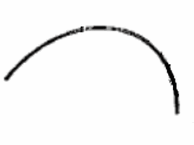 Toyota 53851-10040 Wheel Opening Molding Pad