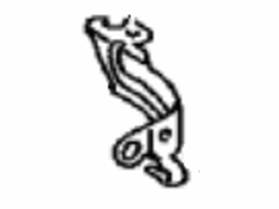 Toyota 47352-10060 Bracket, Flexible Hose, Driver Side