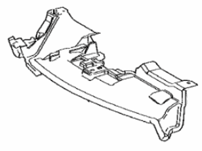 Toyota 16561-37110 Seal,  Radiator To Support,  No.1