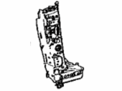 Toyota 61109-10080 Reinforcement Sub-Assembly, Front Pillar, Lower Driver Side