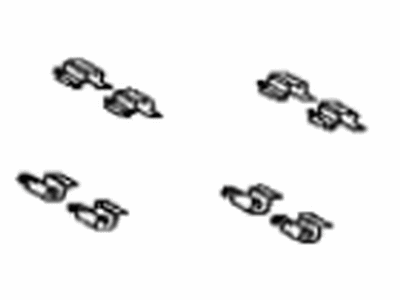 Toyota 04947-02140 Fitting Kit,  Disc Brake,  Front