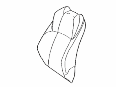 Toyota 71073-10A80-E3 Cover,  Front Seat Back,  RH(For Separate Type)