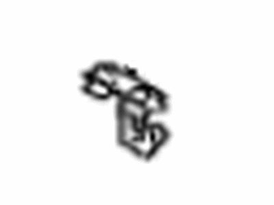 Toyota 53614-10030 Clamp,  Hood Lock Control Cable