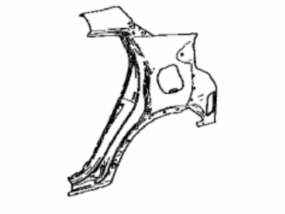 Toyota 61601-10A10 Panel Sub-Assy,  Quarter,  RH