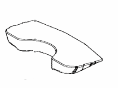 Toyota 64778-10040 Protector, Spare Wheel