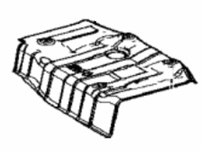 Toyota 58327-10060 Insulator,  Main Muffler Heat