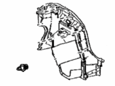 Toyota 64740-10140-C0 Panel Assembly, Deck Trim Side, Driver Side
