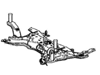 Toyota 51201-10121 Crossmember Sub-Assy,  Front Suspension