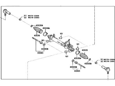 Toyota 44200-48070 Link Assembly, Power Steering