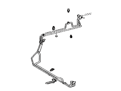 Toyota Supra A/C Hose - 88710-14090