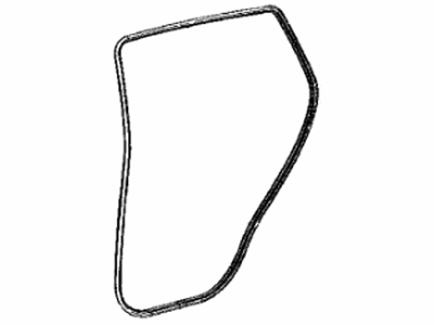 Toyota 62332-0R030 Weatherstrip, Rear Door Opening Trim, Driver Side 62332-0R030 Toyota Weatherstrip, Rear Door Opening Trim, Driver Side Illustration 1 of 1