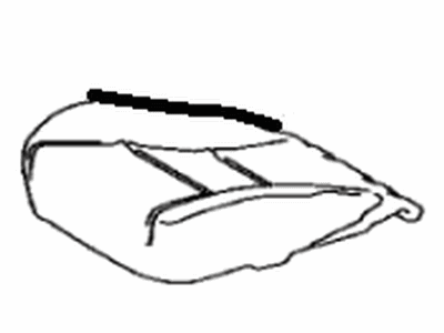 Toyota 71511-0R060 Pad, Front Seat Cushion, Passenger Side(For Separate Type)